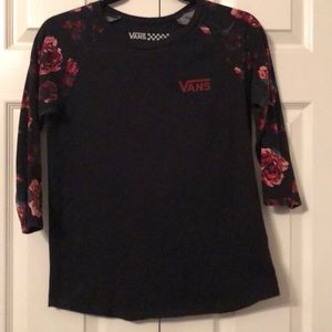 Vans baseball cute T-shirt